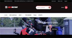 Desktop Screenshot of motomilitant.com