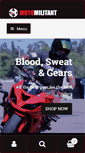 Mobile Screenshot of motomilitant.com